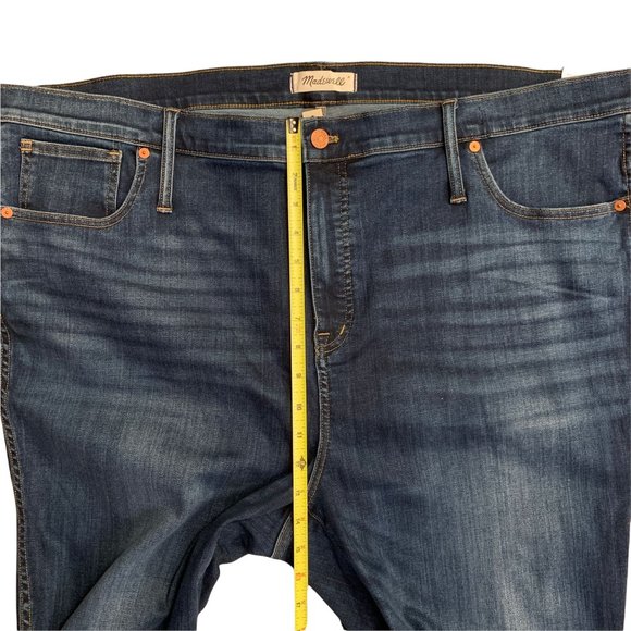 NWT Madewell 10" High Rise Skinny HTF Plus Size 37 Taller Jeans Long Style G7674 - Picture 10 of 13